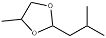 2-ISOBUTYL-4-METHYL-1,3-DIOXOLANE 구조식 이미지