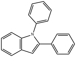 1,2-DIPHENYLINDOLE Structure