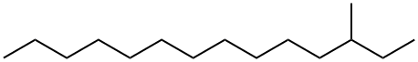 테트라데칸,3-메틸- 구조식 이미지