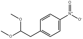 P-NITROBENZENEACETALDEHYDE DIMETHYL ACETAL Structure