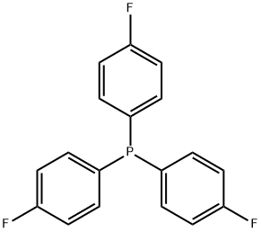 트리스(4-플루오로페닐)포스핀 구조식 이미지