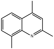 2,4,8-TRIMETHYLQUINOLINE Structure