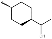 trans-alpha,4-dimethylcyclohexane-1-methanol Structure