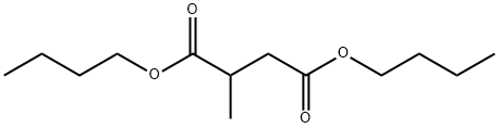 2-메틸부탄디오산디부틸에스테르 구조식 이미지