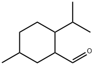 2-(isopropyl)-5-methylcyclohexanecarbaldehyde Structure