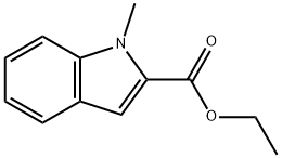2-(Ethoxycarbonyl)-N-Methylindole Structure