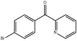 (4-bromophenyl)-2-pyridyl ketone 구조식 이미지