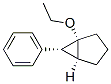 Bicyclo[3.1.0]hexane, 1-ethoxy-6-phenyl-, (1alpha,5alpha,6ba)- (9CI) Structure