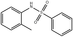 N-(o-tolyl)benzenesulphonamide  Structure