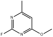 Pyrimidine, 2-fluoro-4-methoxy-6-methyl- (9CI) Structure