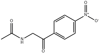 2-ACETAMIDO-4'-NITROACETOPHENONE Structure