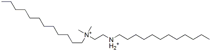 N,N'-비스(도데실디메틸)-1,2-에탄디암모늄 구조식 이미지