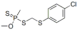 메틸포스포노디티오산S-[[(4-클로로페닐)티오]메틸]O-메틸에스테르 구조식 이미지