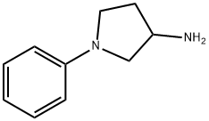 1-Phenylpyrrolidin-3-amine Structure