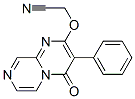 2-(Cyanomethoxy)-3-phenyl-4H-pyrazino[1,2-a]pyrimidin-4-one 구조식 이미지