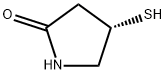 (S)-4-MERCAPTO-2-PYRROLIDINONE 구조식 이미지