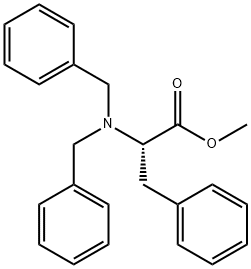 N,N-디벤질-L-페닐알라닌메틸에스테르 구조식 이미지