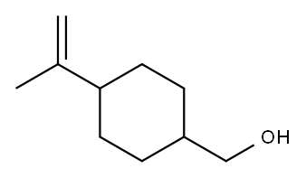 4-Isopropenylcyclohexane-1-methanol Structure