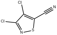 3,4-Dichloroisothiazole-5-carbonitrile Structure