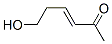 3-Hexen-2-one, 6-hydroxy-, (E)- (9CI) Structure