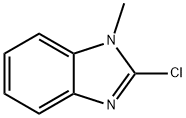 1H-벤지미다졸,2-클로로-1-메틸-(9CI) 구조식 이미지