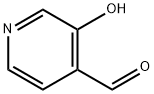 3-Hydroxypyridine-4-carboxaldehyde 구조식 이미지