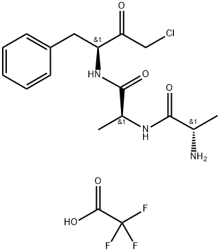 ALA-ALA-PHE-CHLOROMETHYLKETONE TFA Structure