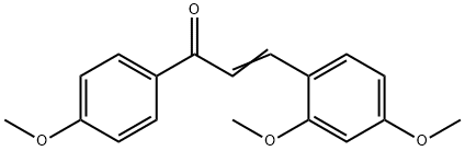 2,4,4'-TRIMETHOXYCHALCONE Structure