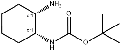 1-N-BOC-1,2-CIS-CYCLOHEXYLDIAMINE Structure