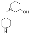 1-(4-PIPERIDINYLMETHYL)-3-PIPERIDINOL Structure