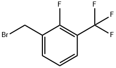 2-FLUORO-3-(TRIFLUOROMETHYL)BENZYL BROMIDE 구조식 이미지