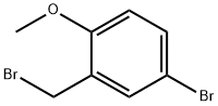 4-BROMO-2-(BROMOMETHYL)-1-METHOXYBENZENE Structure