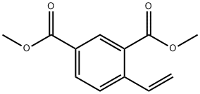 4-ETHENYL-1,3-BENZENE DECARBOXYLIC ACID DIMETHYL ESTER Structure