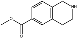 METHYL 1,2,3,4-TETRAHYDROISOQUINOLINE-6-CARBOXYLATE Structure