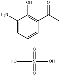 ETHANONE, 1-(3-AMINO-2-HYDROXYPHENYL)-, SULFATE SALT Structure