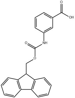 FMOC-3-AMINOBENZOIC ACID Structure