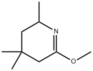 피리딘,2,3,4,5-테트라하이드로-6-메톡시-2,4,4-트리메틸-(9Cl) 구조식 이미지