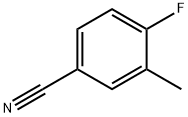 4-Fluoro-3-methylbenzonitrile 구조식 이미지