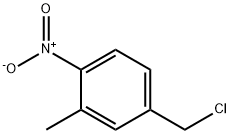 alpha-chloro-3-methyl-4-nitrotoluene 구조식 이미지