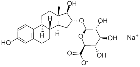 1,3,5[10]-ESTRATRIENE-3,16ALPHA,17BETA-TRIOL 16-GLUCURONIDE SODIUM SALT Structure