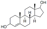 4-androstene-3,17-diol Structure