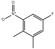 5-FLUORO-1,2-DIMETHYL-3-NITRO-BENZENE Structure