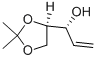 (3R,4R)-4,5-ISOPROPYLIDENE PENT-2-EN-3-OL Structure