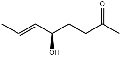 6-Octen-2-one, 5-hydroxy-, [R-(E)]- (9CI) 구조식 이미지