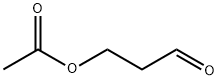 3-oxopropyl acetate  Structure