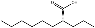 (R)-2-PROPYLOCTANOIC ACID Structure