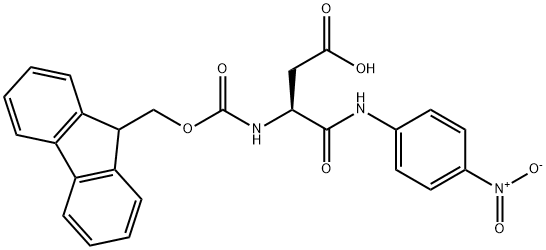 FMOC-ASP-PNA 구조식 이미지