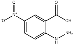 Benzoicacid,2-hydrazino-5-nitro- Structure