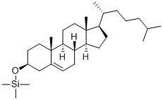 O-TRIMETHYLSILYLCHOLESTEROL Structure