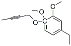 벤젠,4-1-(2-부티닐옥시)에틸-1,2-디메톡시- 구조식 이미지